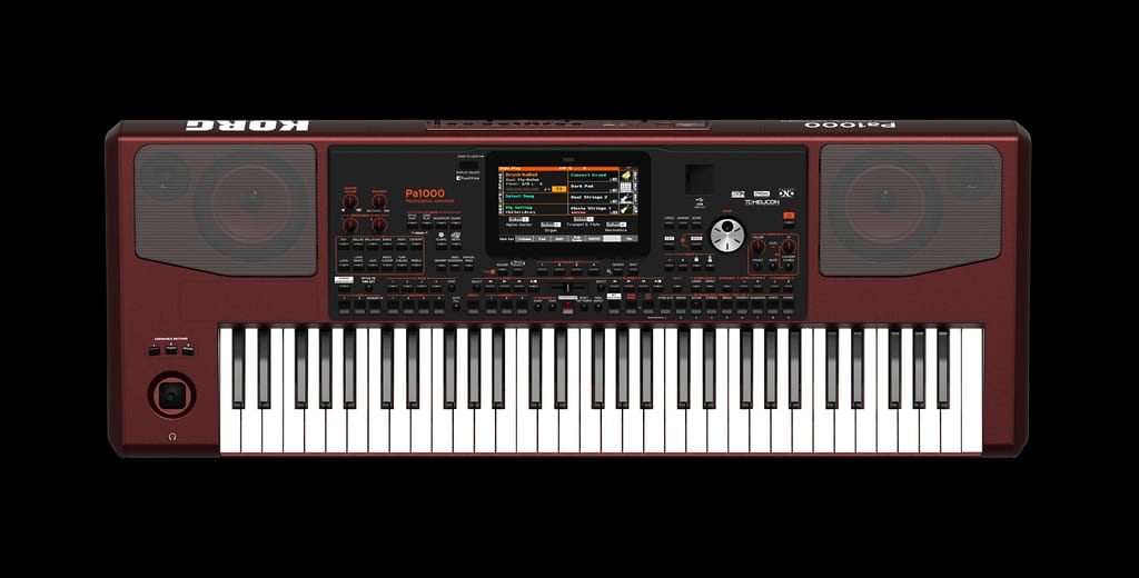 אורגן Korg PA1000 מבט קדמי